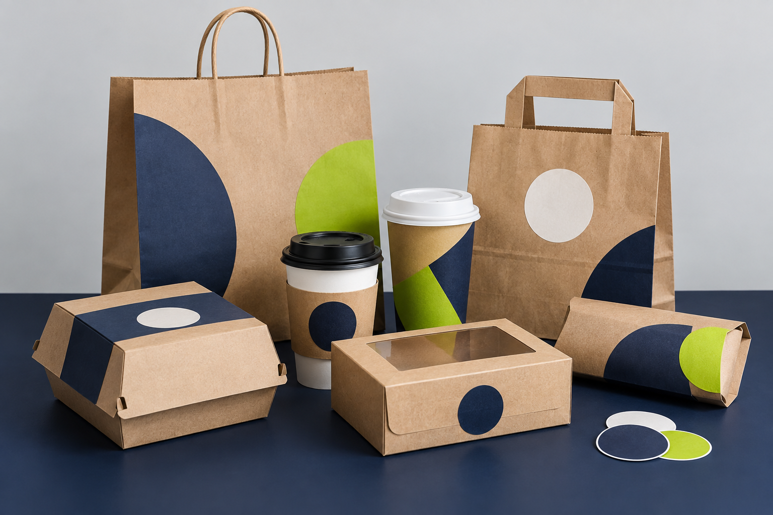 Food & hospitality packaging representative product sample