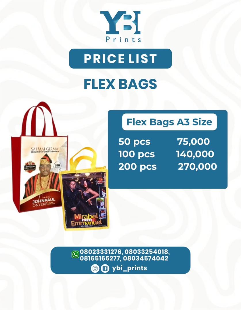 Flex bags