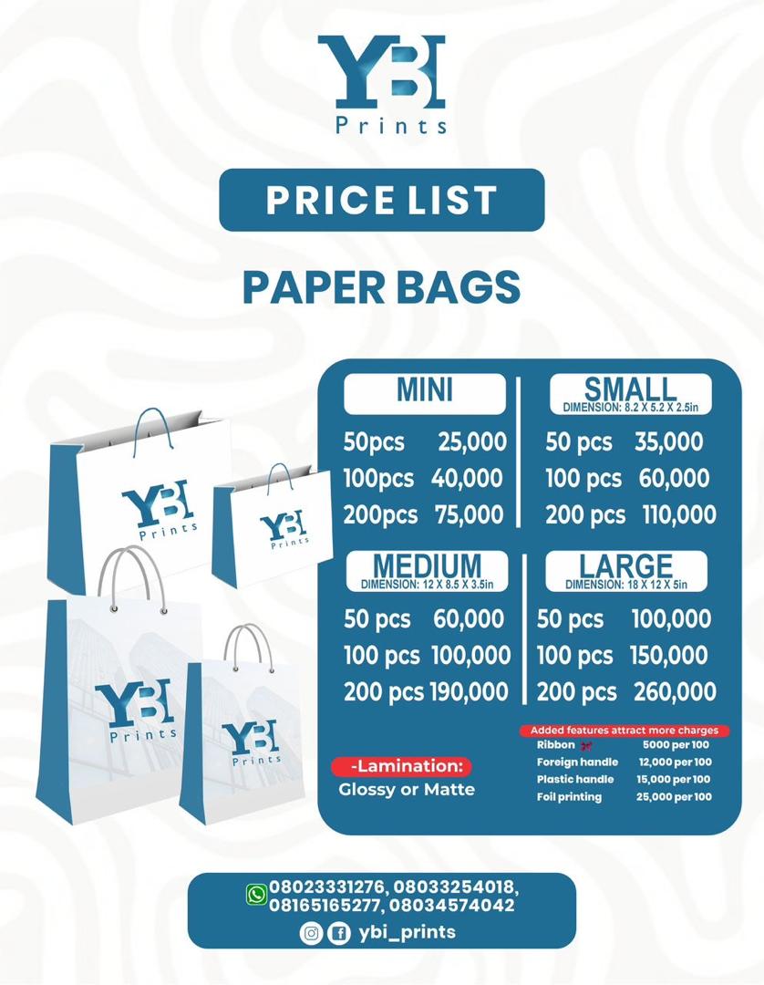 Paper bags