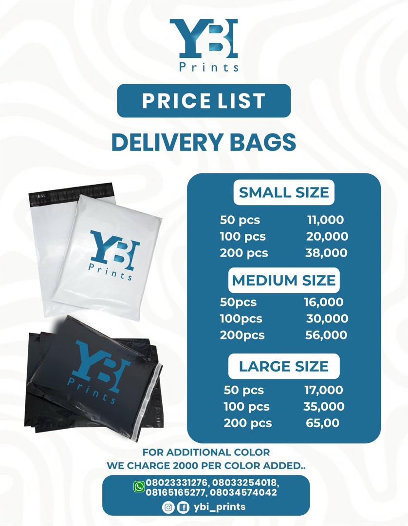 Delivery bags